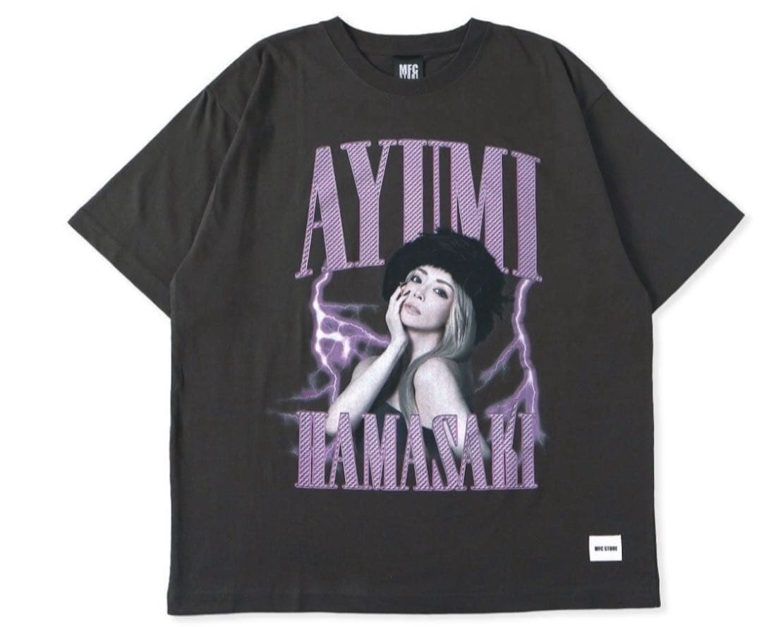 浜崎あゆみ　コラボTシャツ　L