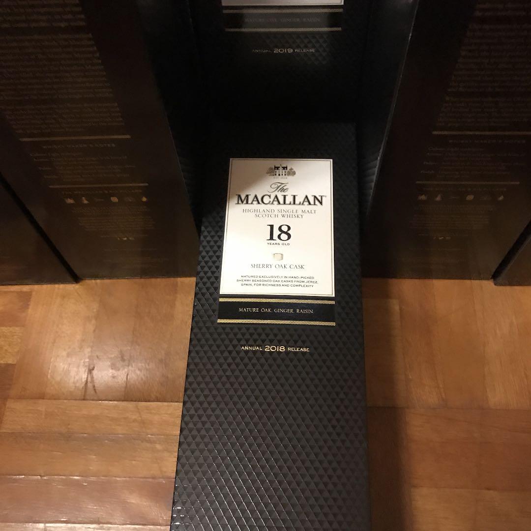 【人気商品❣️】マッカラン18/化粧箱×10箱【送料込み❣️】