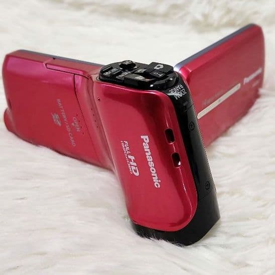 【美品】 Panasonic HXーDC1ビデオカメラ 箱付き ピンクカラー