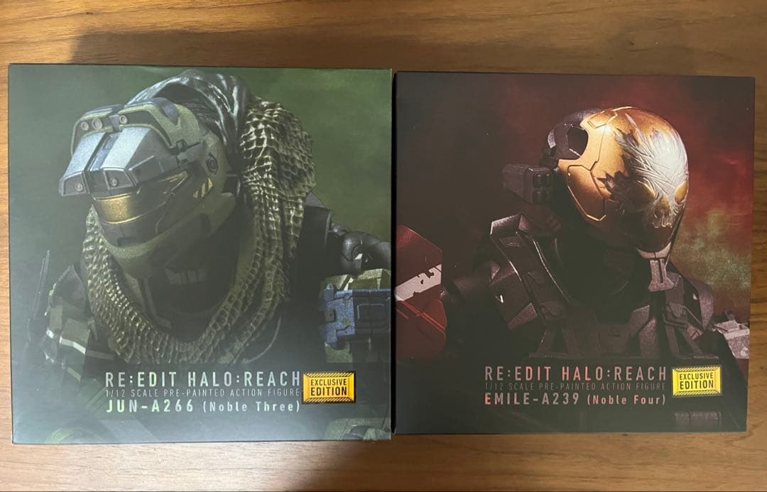 RE:Edit halo:reach 可動フィギュア 6体セット