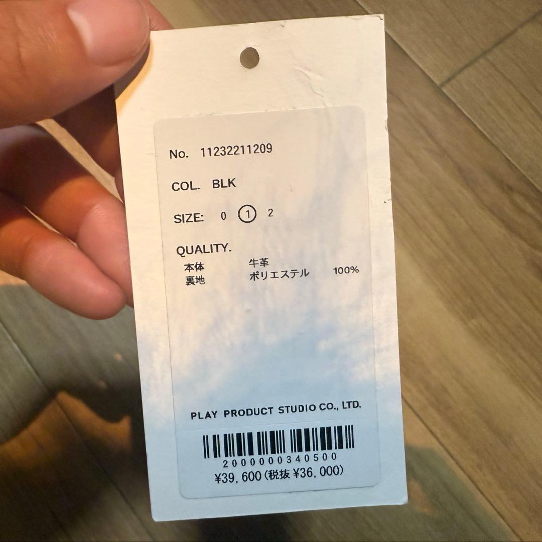 メゾンスペシャル　バッファローレザープライムオーバーシングルライダース