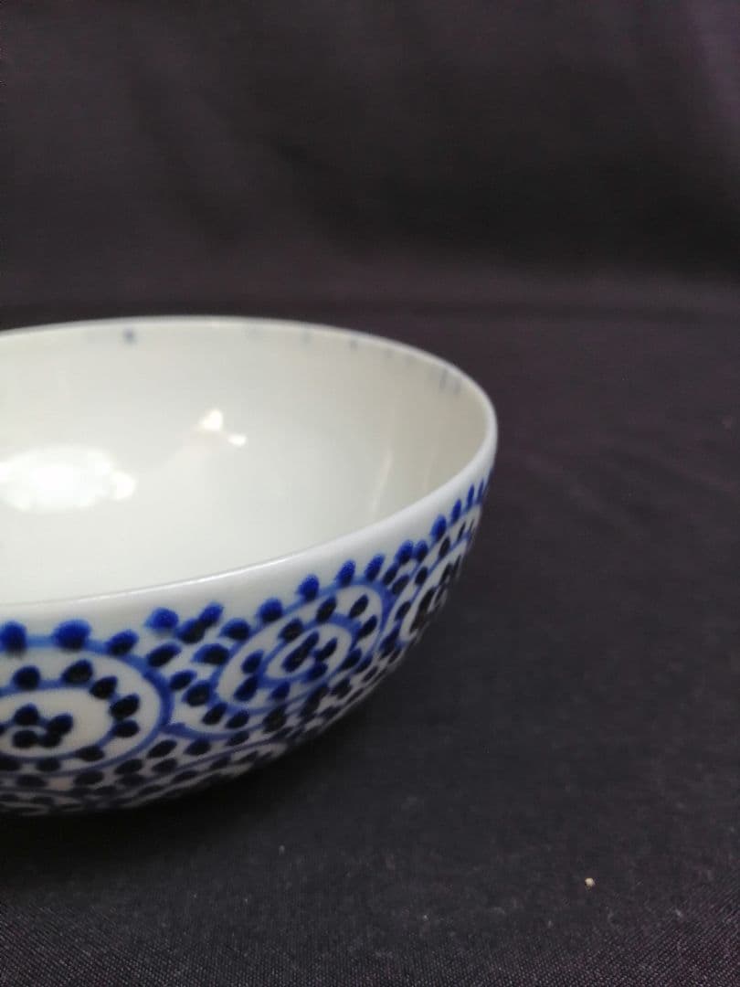 【茶道具】伊万里焼　蛸唐草文茶碗　茶碗A410
