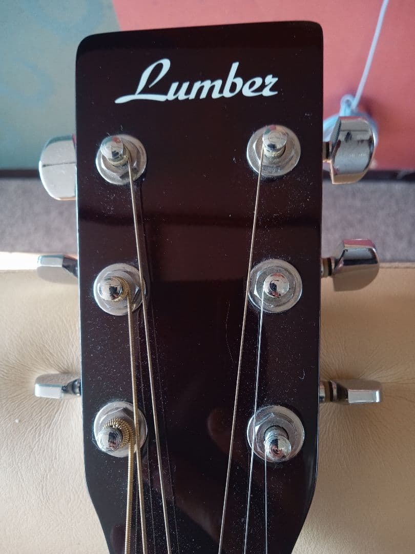 Lumber アコースティックギター ギターケース付き