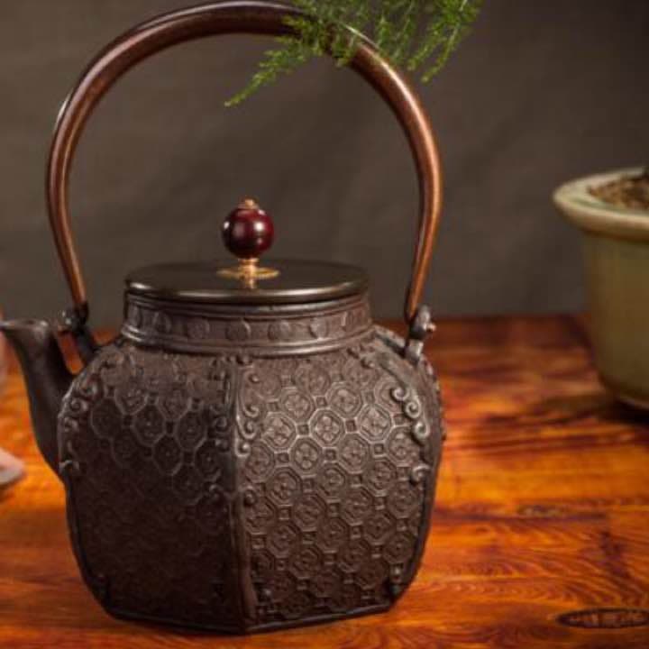 鉄器 急須 伝統工芸 手作り 鉄分補給 鉄瓶　YZS-020