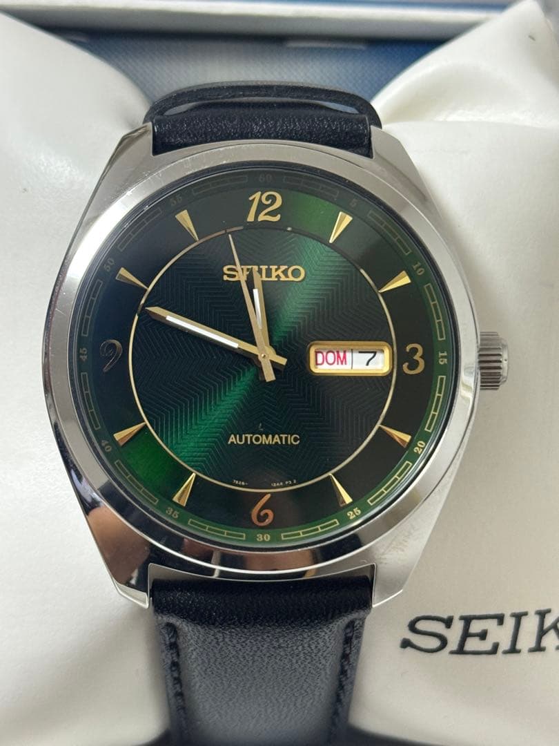 SEIKO RECRAFT 自動巻き機械式 メンズ 腕時計