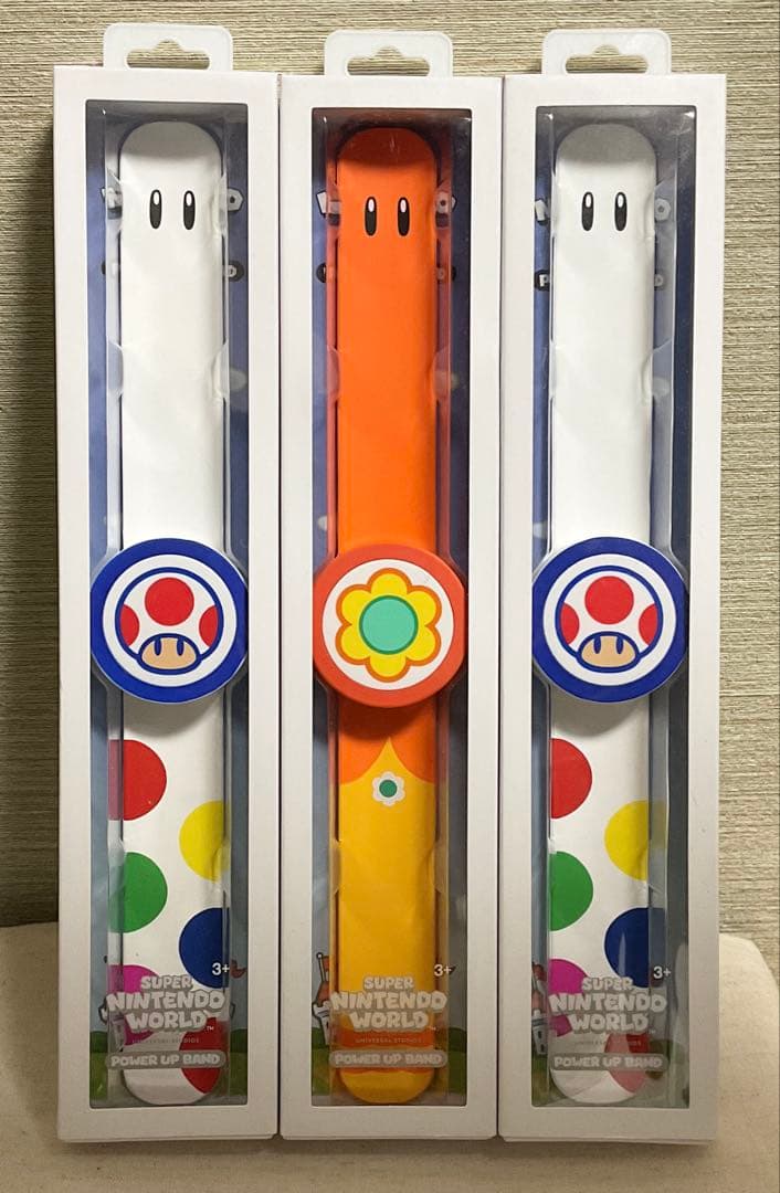USJスーパーマリオ パワーアップバンド 3点セット