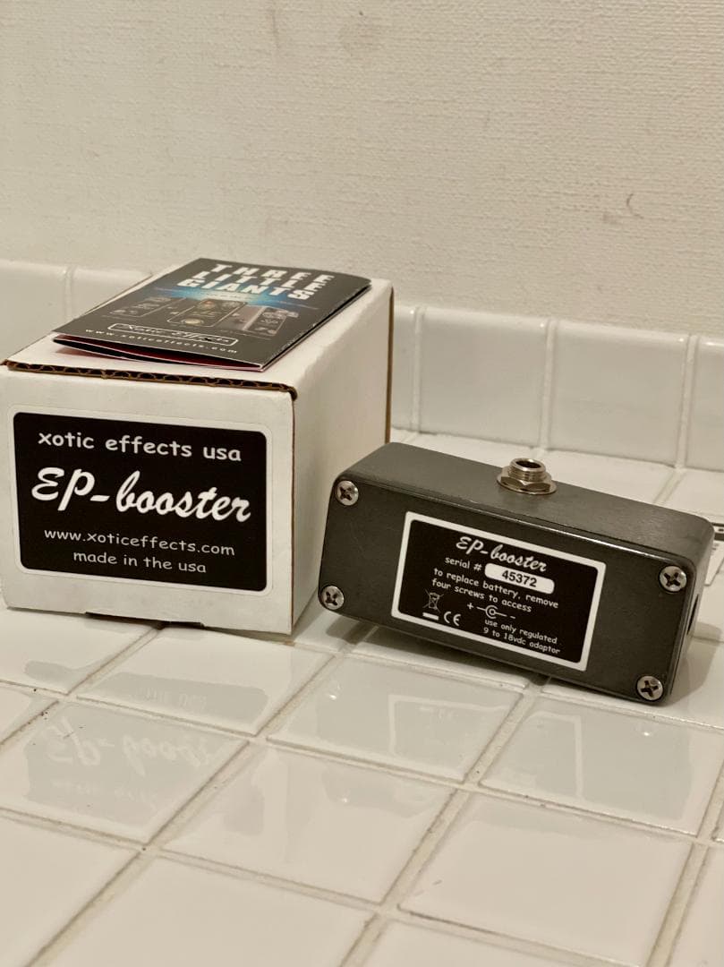 Xotic EP-booster 美品