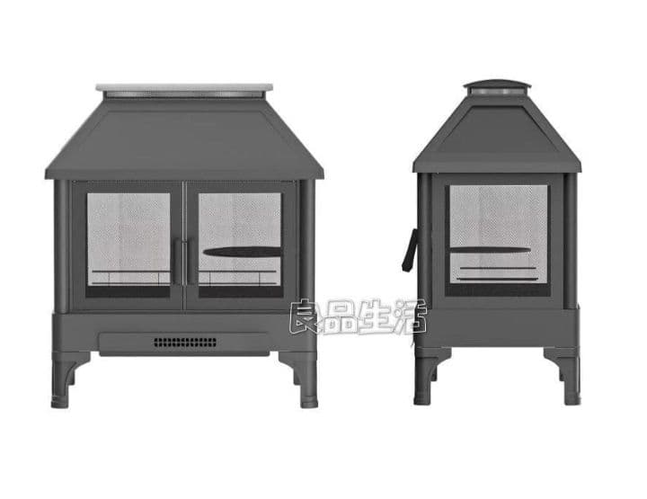 新品未使用♪即納★たき火台♪BBQ♪屋外暖炉♪薪ストーブ！ 高級ファイヤーピット