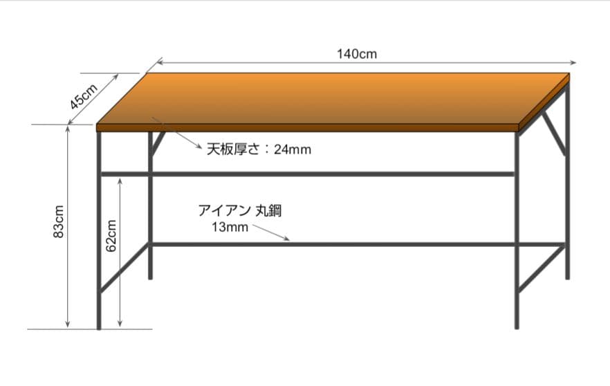 なーちゃん様オーダー品　コンソールテーブル