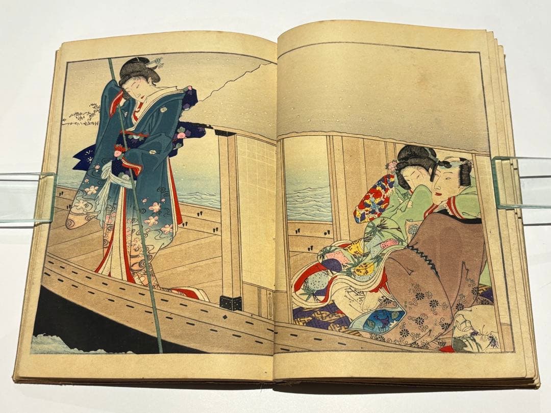 「艶姿娛集余情」楊洲周延画 明治初期刊 揃3冊|艶本 春画 浮世絵 和本