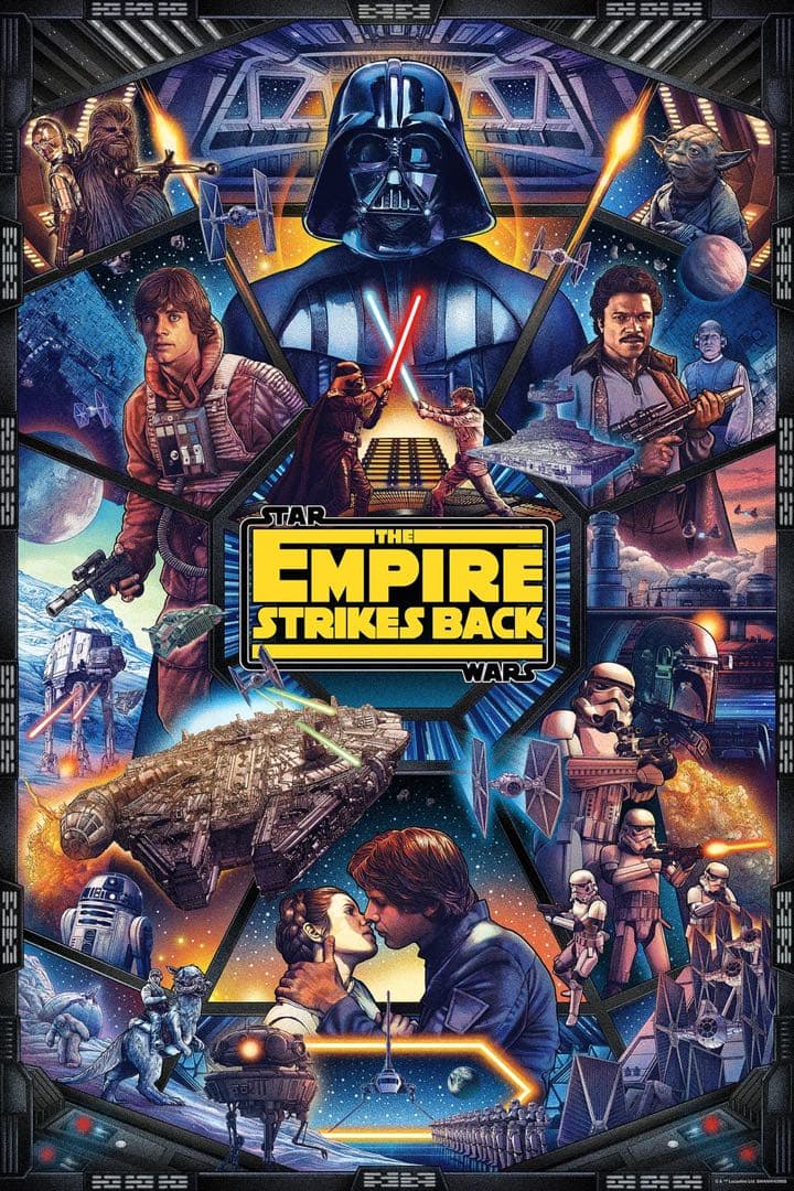 BNG MONDO スター・ウォーズ　帝国の逆襲　ポスター