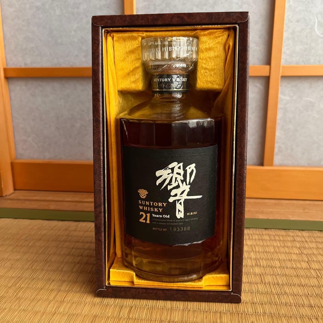 【未使用】 サントリーウイスキー　響21年 1本 箱あり