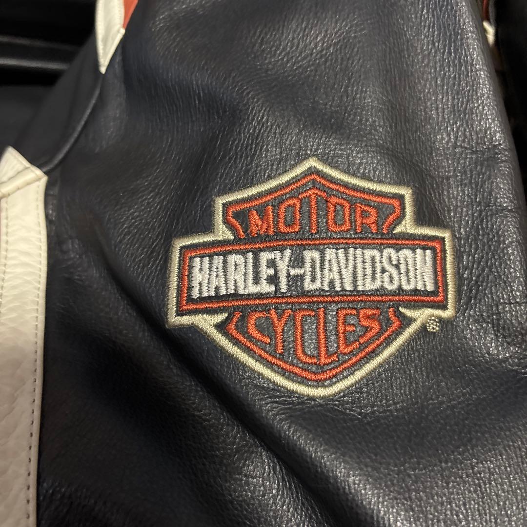 【美品】HARLEY-DAVIDSON レザージャケットライダース　size L