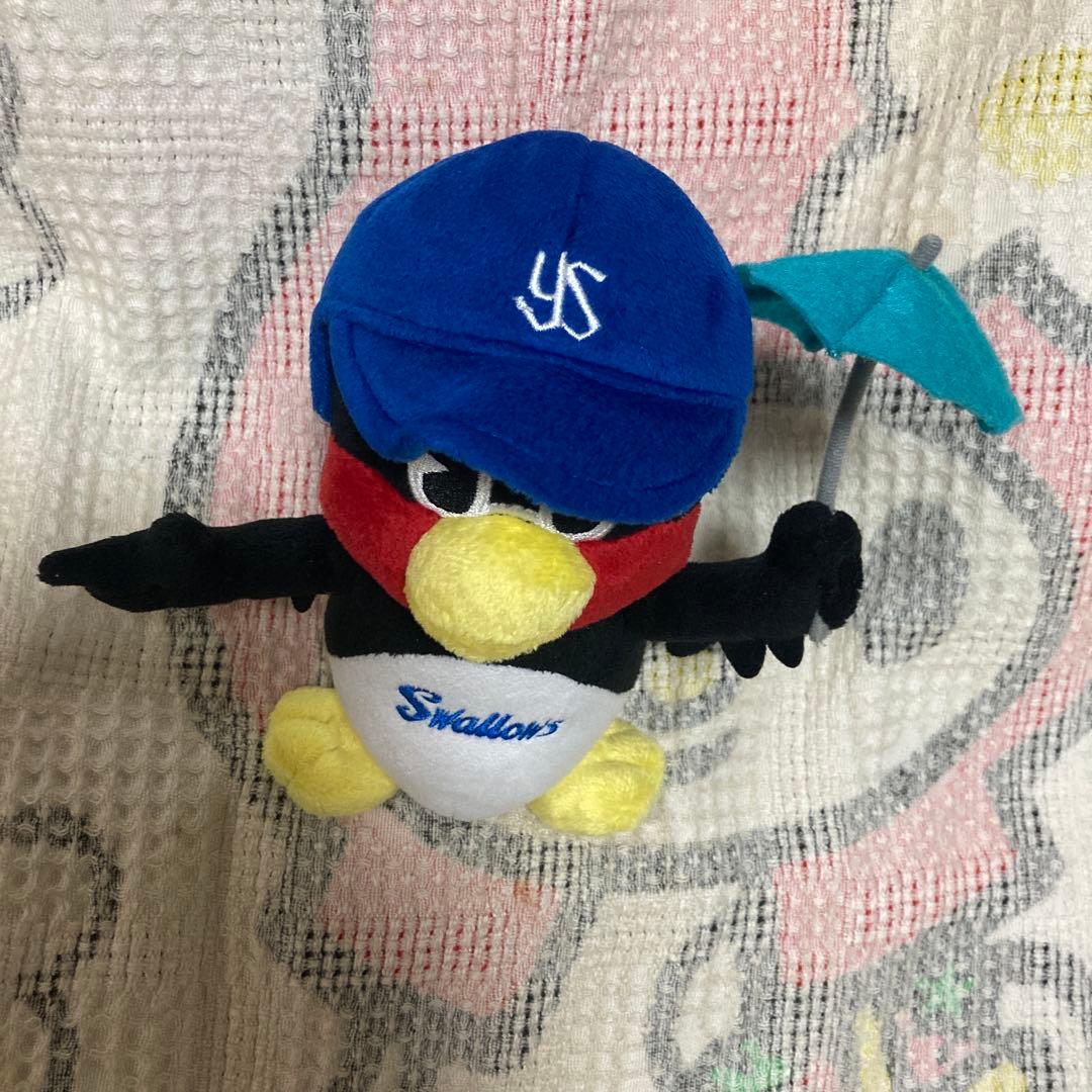 ヤクルトスワローズ　つば九郎　お座りつば九郎　4コセット　中古品
