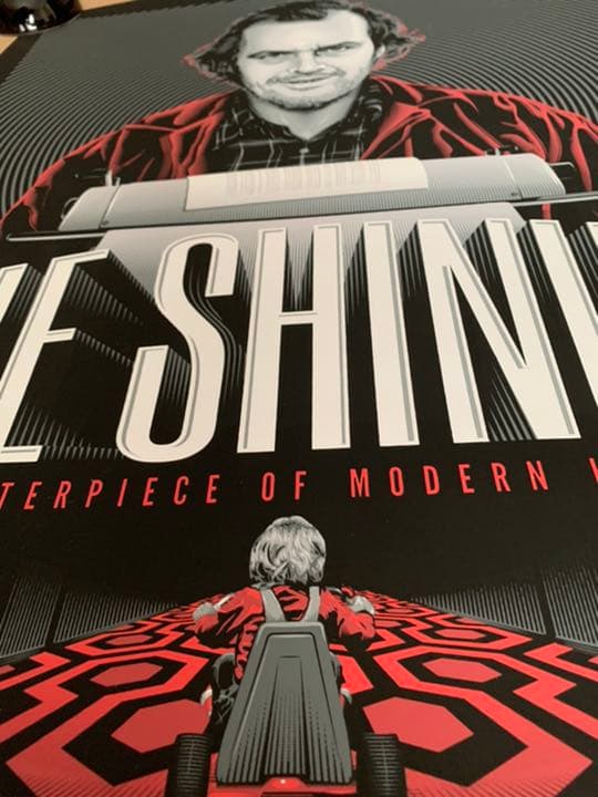 【入手困難】tracie ching 映画「シャイニング」シルクスクリーン作品