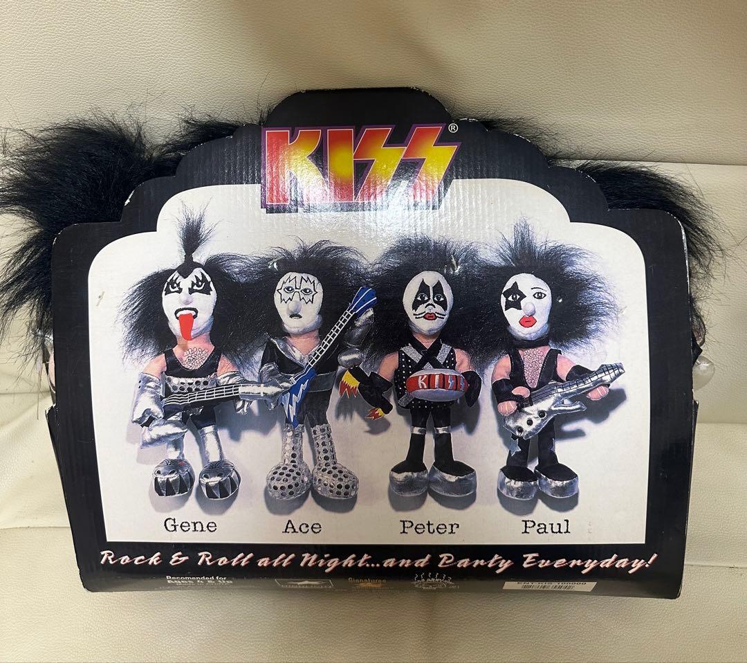 KISSレア希少1999年製 バンドメンバー ぬいぐるみ4体セット