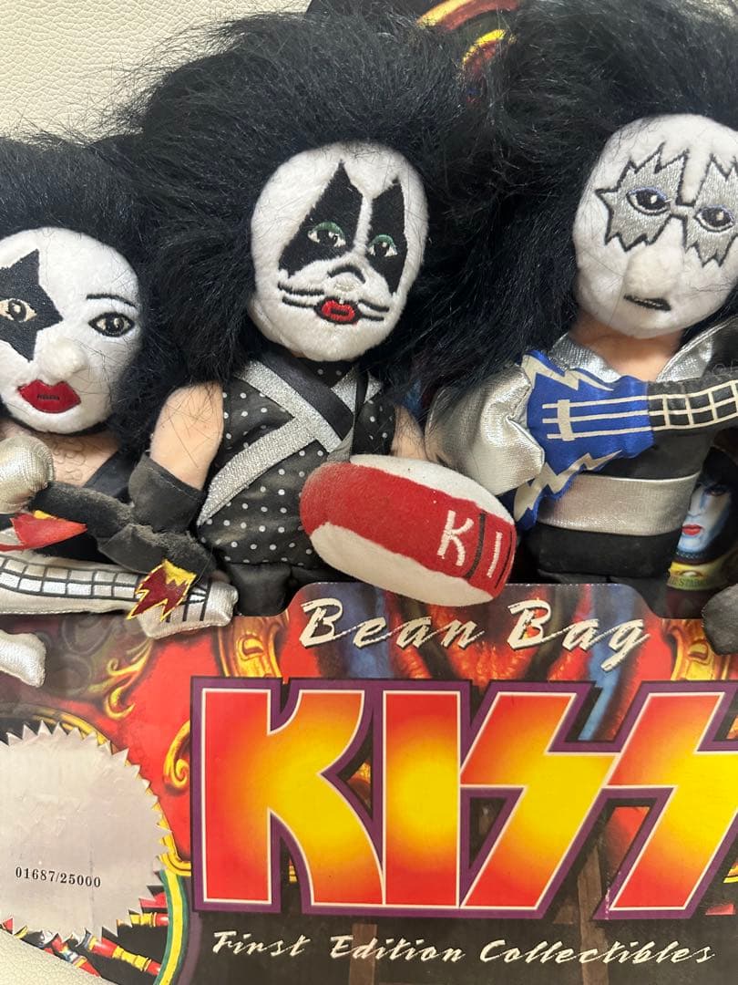 KISSレア希少1999年製 バンドメンバー ぬいぐるみ4体セット