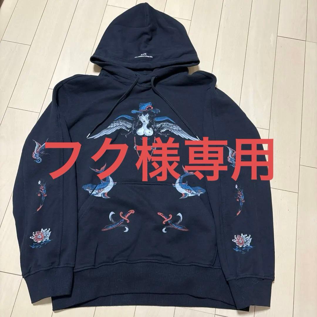 ヨウジヤマモト　S'YTE　パーカー　フーディ　黒　希少モデル