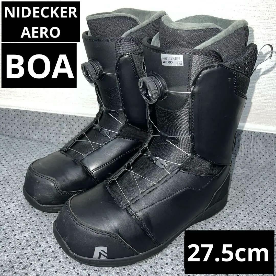 7-8回使用 メンズ 27.5cm NIDECKER AERO BOA ブーツ