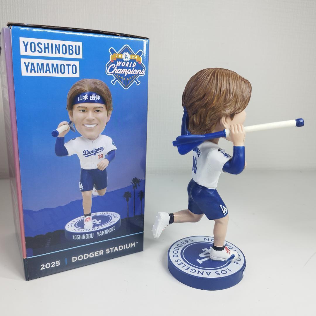山本由伸 ドジャース サンセットラン ボブルヘッド 大谷翔平 非売品 h87T