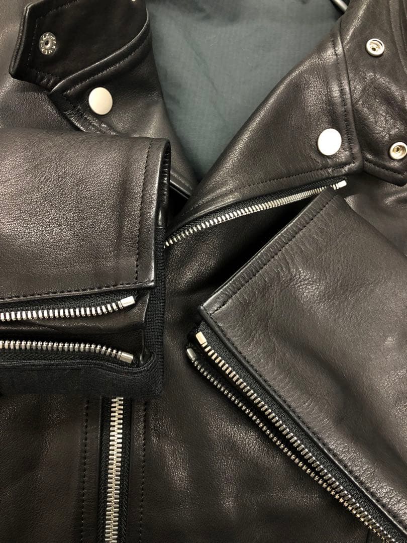 ジャケット・アウター nonnative BIKER BLOUSON COW LEATHER