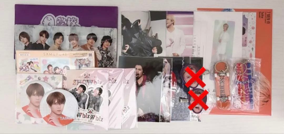 [画像2枚目以降詳細あり] 佐々木大光 まとめ売りKEYTOLIT 7MEN侍