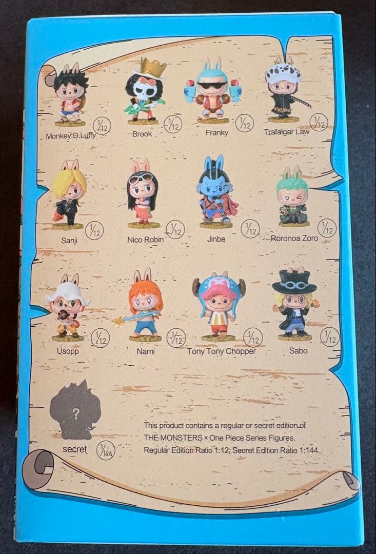 【未開封】THE MONSTERS x ONE PIECE ラブブ labubu