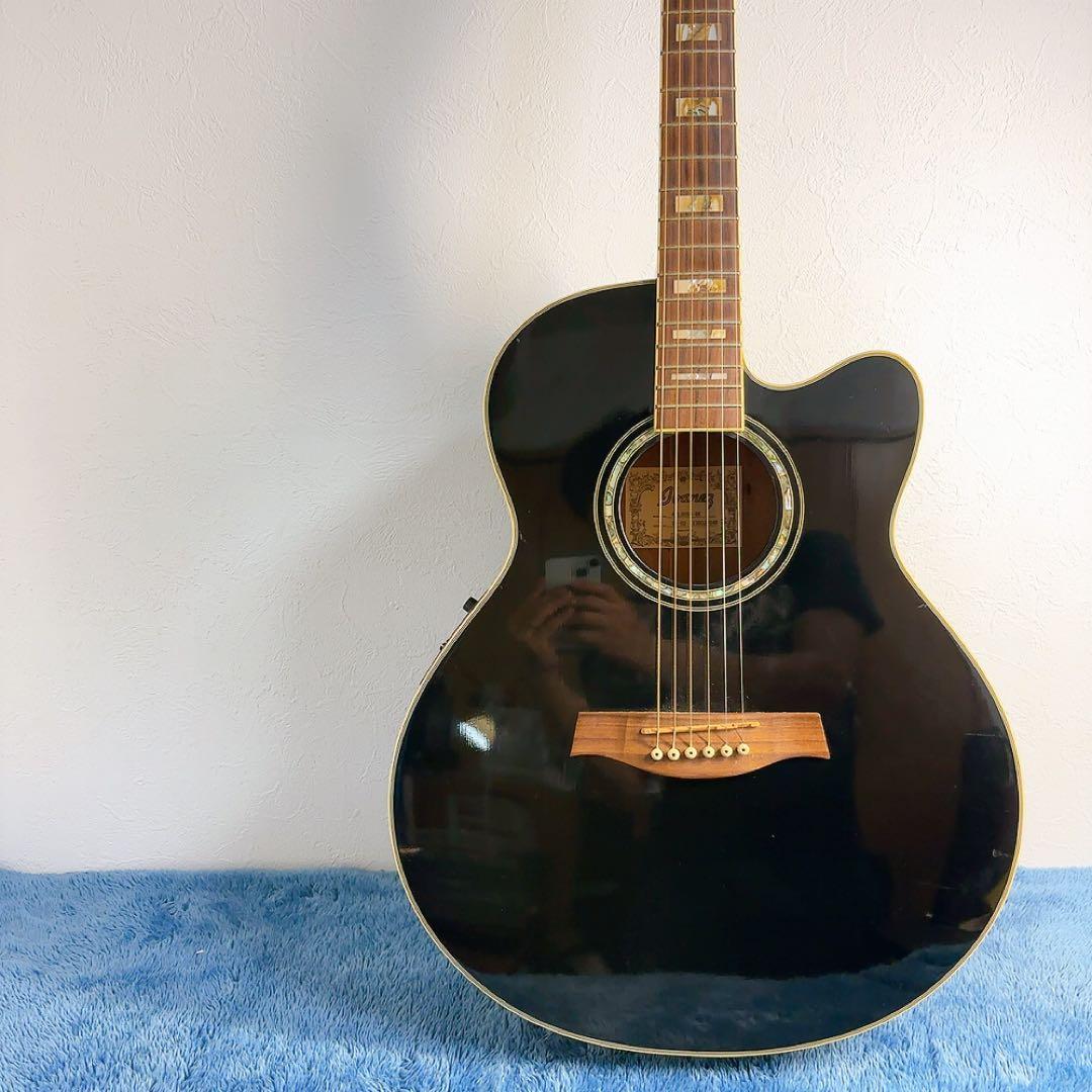 Ibanez AEL30SE-BK エレアコ ブラック フィッシュマン搭載
