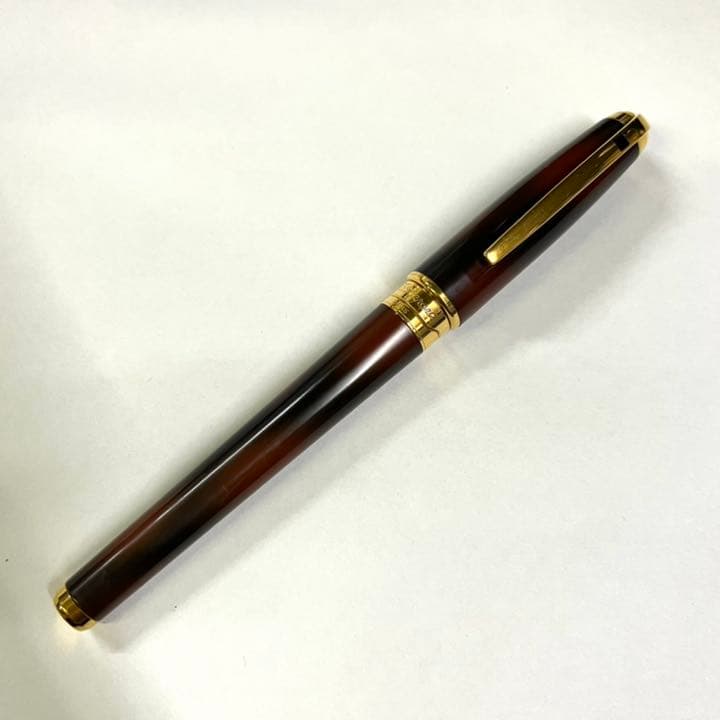 S.T.Dupont エス テー デュポン 万年筆 タートイズ シェル 漆仕上げ
