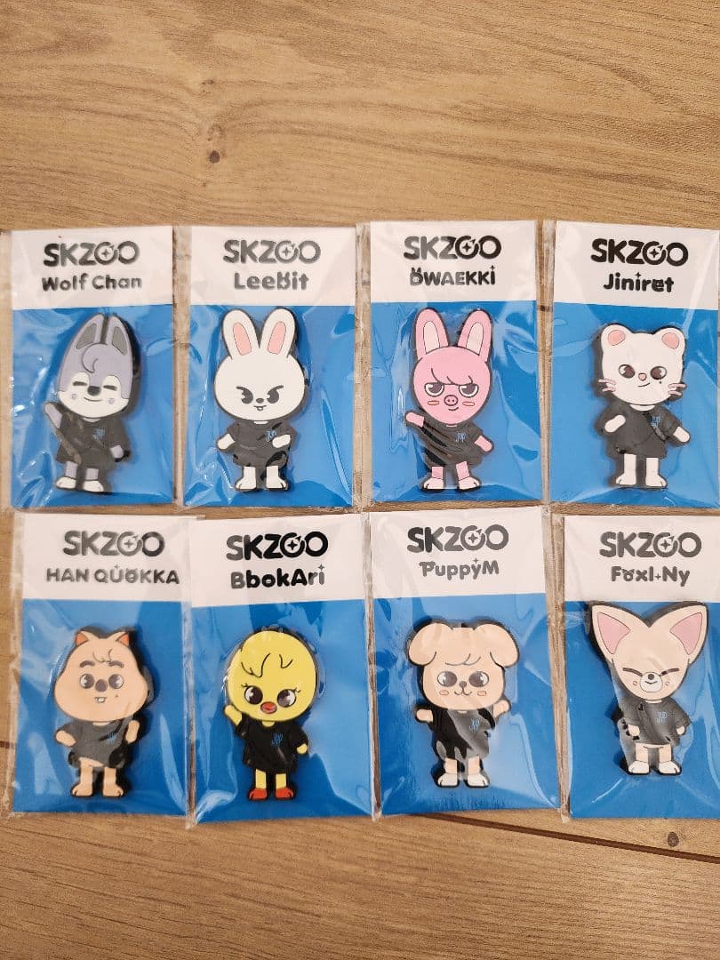 StrayKids　SKZOO　ラバーマグネットセット