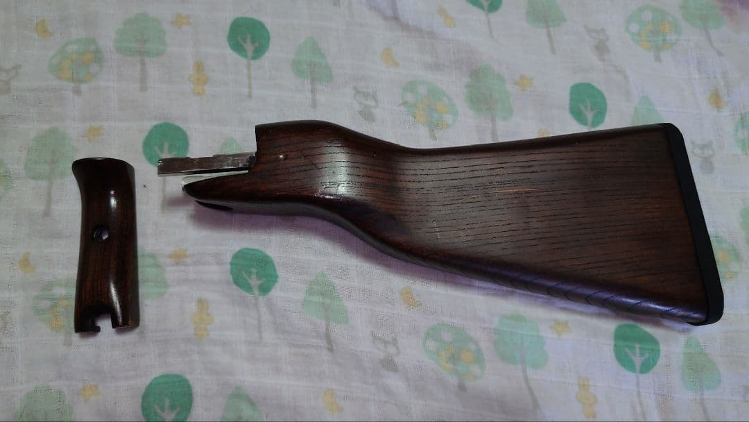 MAC10のウッドストック+グリップ