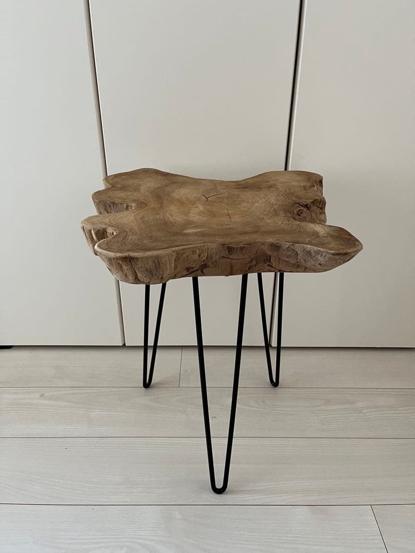 Antry アントリー Rustic Wood スターテーブル 無垢 チーク