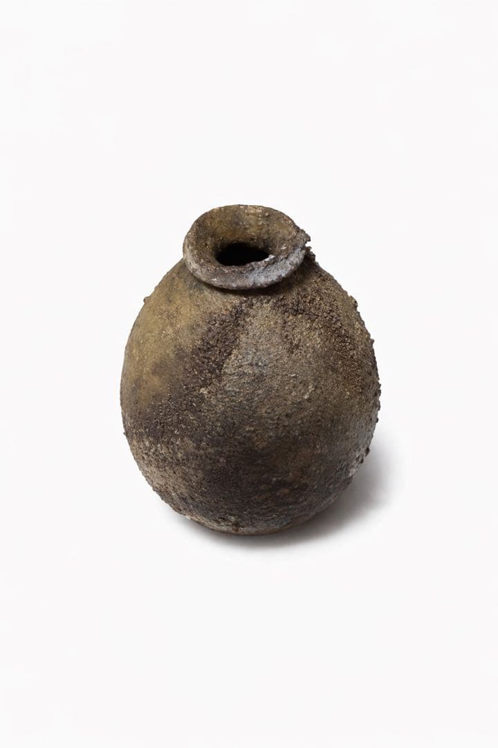 備前焼 徳利 共箱・栞付き 在銘 陶芸 酒器