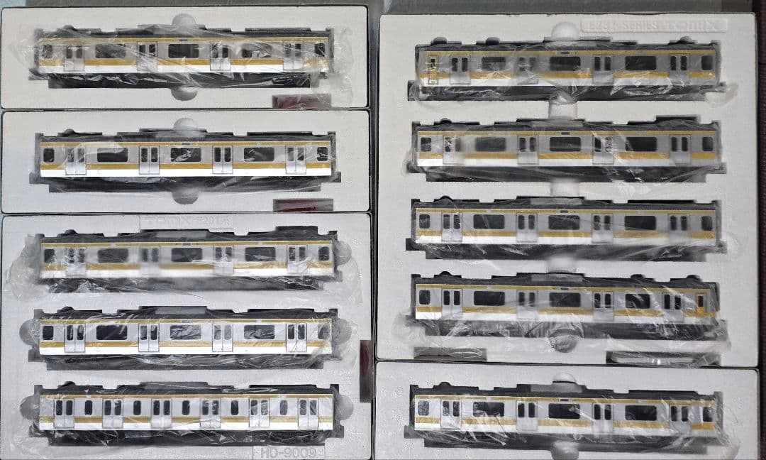 HOゲージ E231系総武線10両