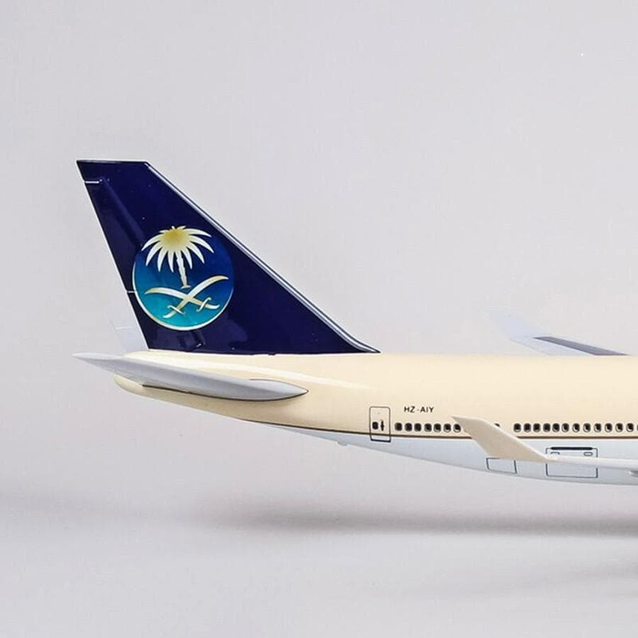 模型飛行機 サウジアラビア航空 LED 光る インテリア置物 コレクション