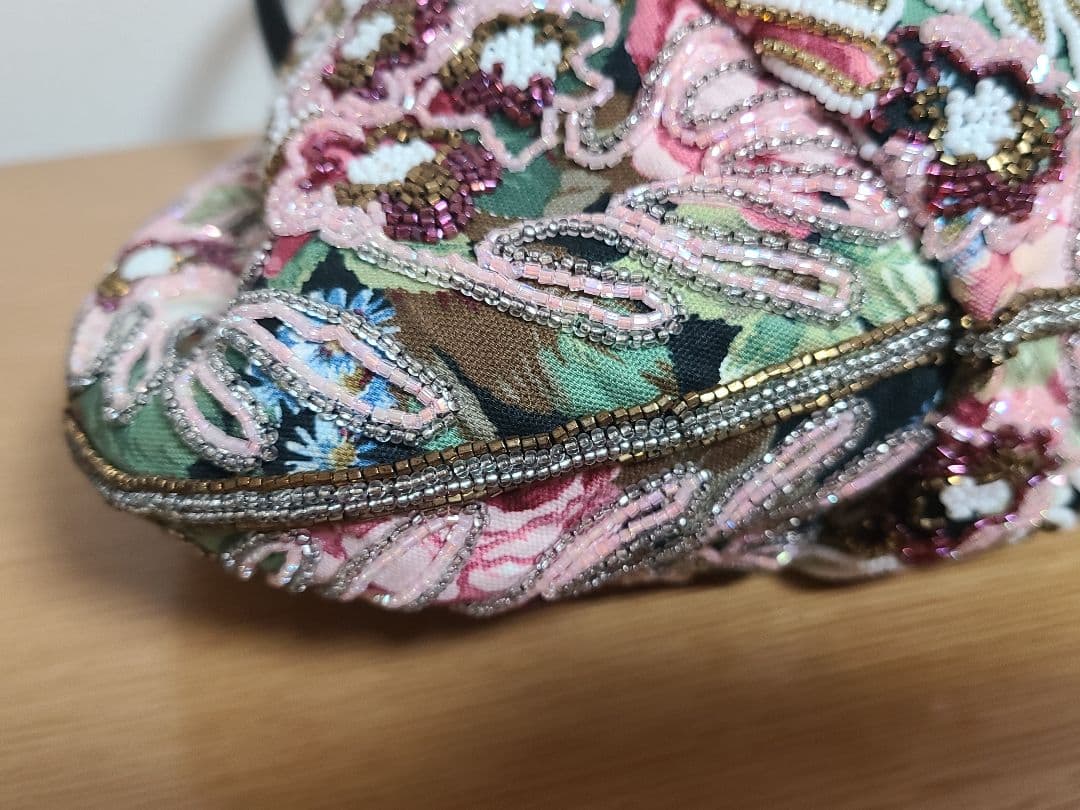 LUMY はしもと ルミー 皇室御用達 ビーズバッグ パーティーバッグ