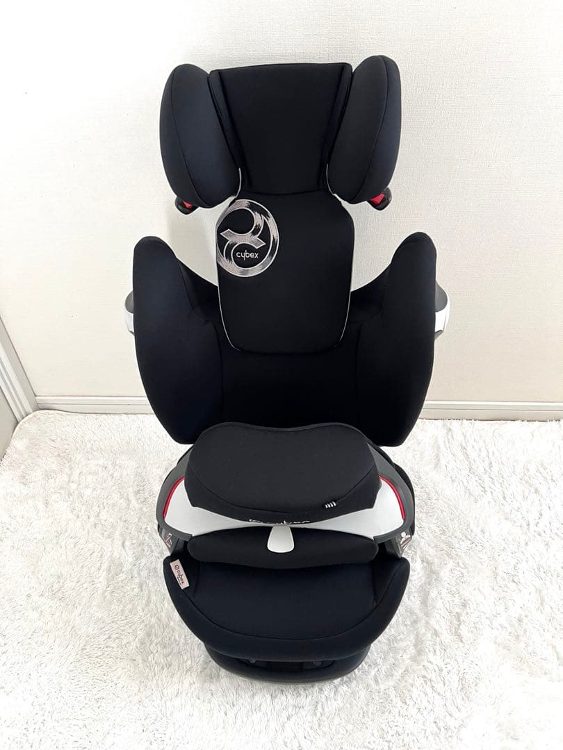 cybex パラス Ｍ-FIX チャイルドシート　ロングユース　ブラック