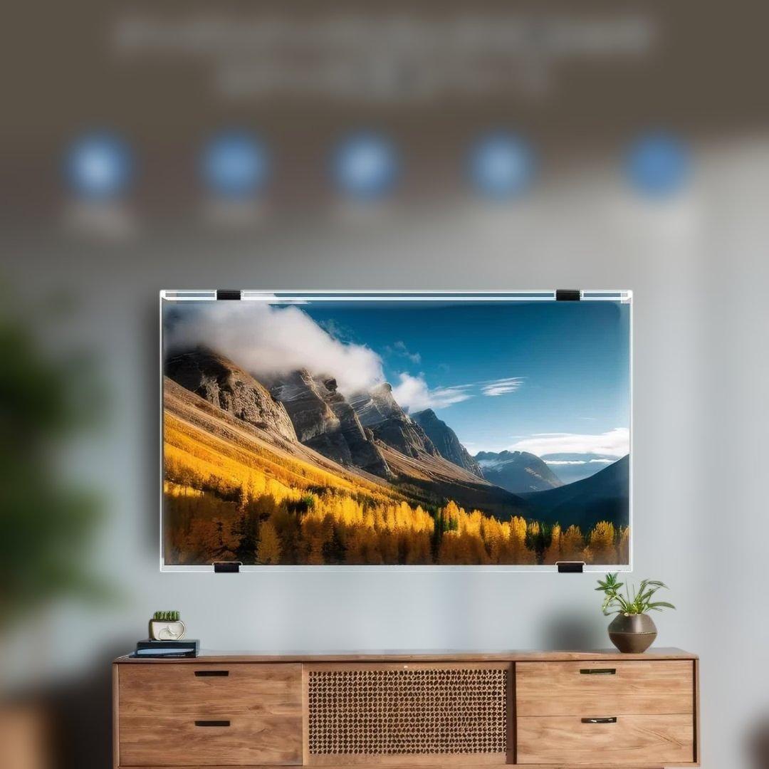 歳末セール❣️液晶テレビ保護パネル 50インチ テレビカバー アクリル製