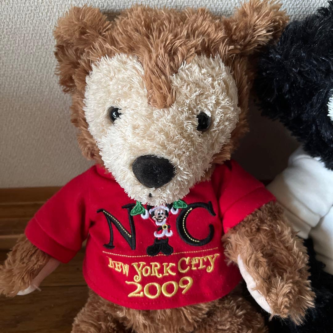 ダッフィー NYCディズニーベアブラウン2009 &ブラックダッフィー