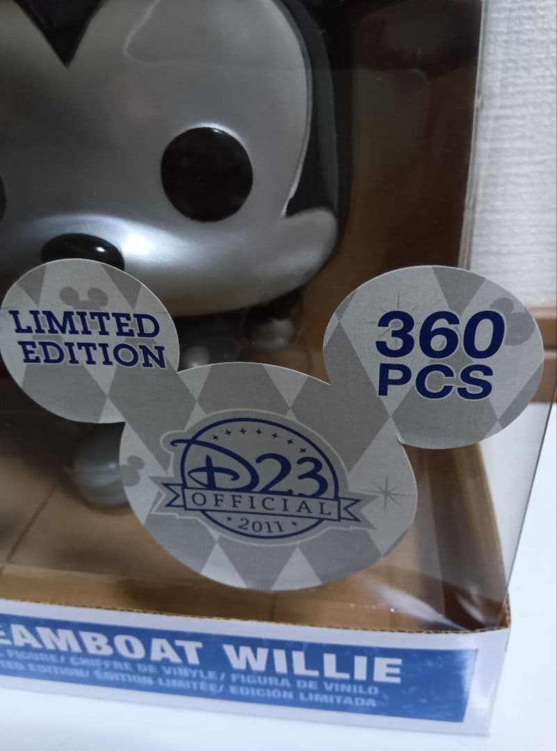ファンコポップ　蒸気船ウィリー　世界限定360　フィギュア