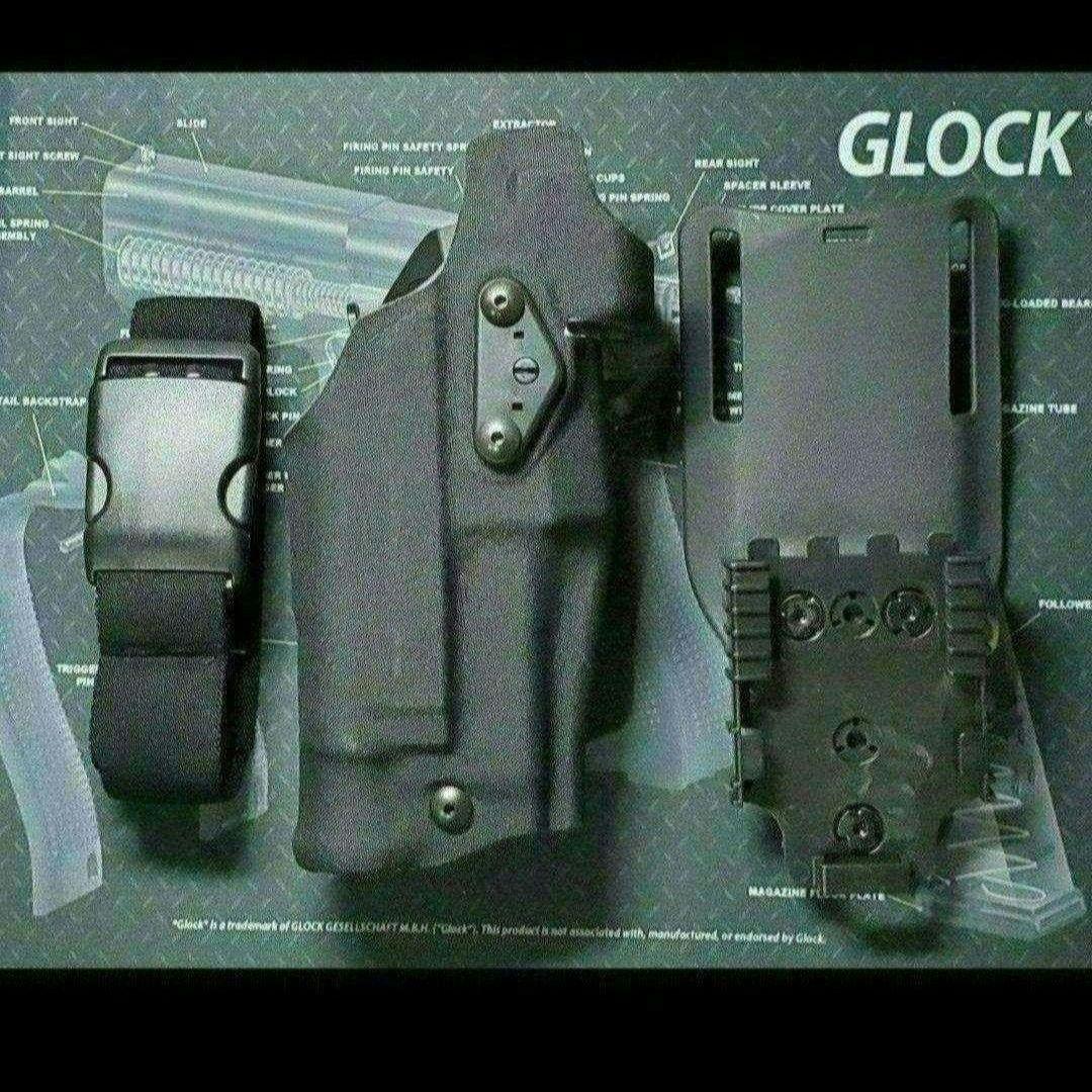 サファリランド　レプリカ　ホルスター　マットブラック　右用