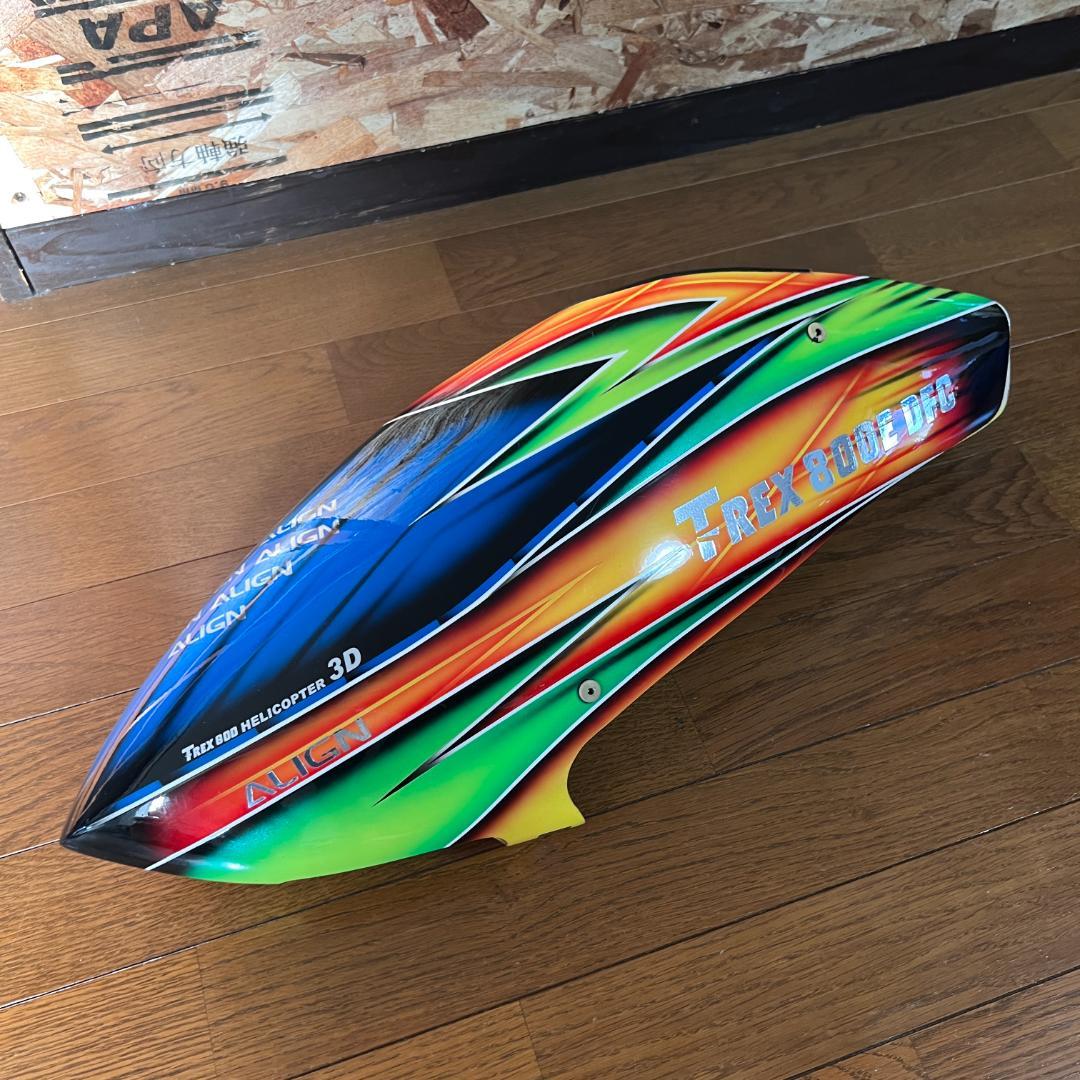 希少品　ALIGN T-REX800E DFC　キャノピー　アライン ヘリ