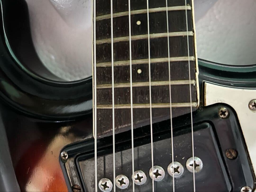 まあ 純正ハードケース付 国産ビンテージ Firstman Mosrite