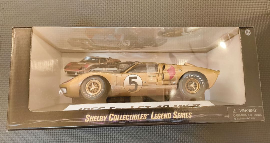 Shelby 1/18 フォード GT-40 MK II ブロンズ #5