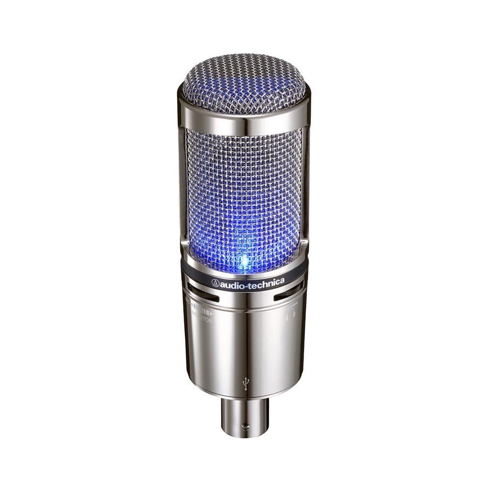 【新品未使用】audio-technica AT2020USB+V限定色シルバー