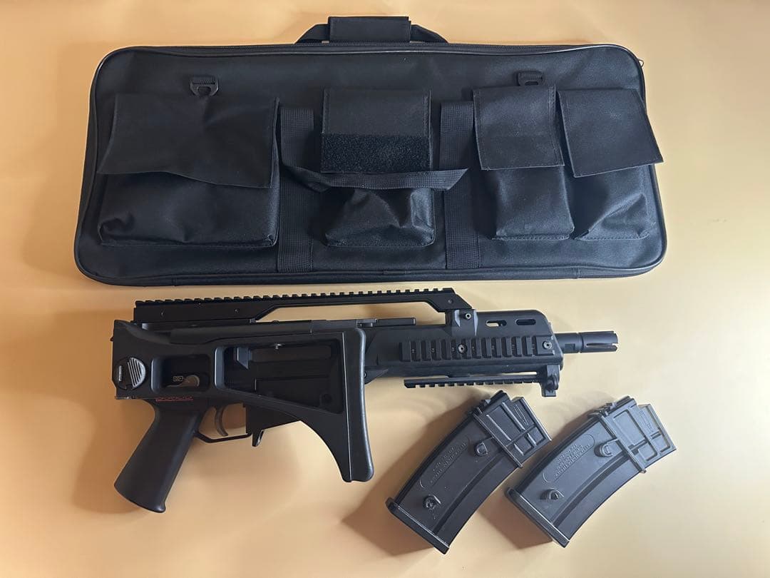 【残暑セール】東京マルイ G36C 次世代電動 バッテリーとケース