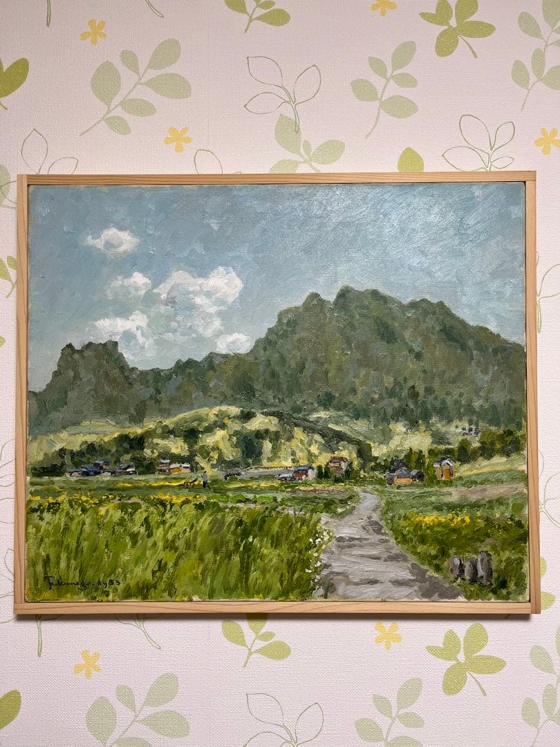 油絵、