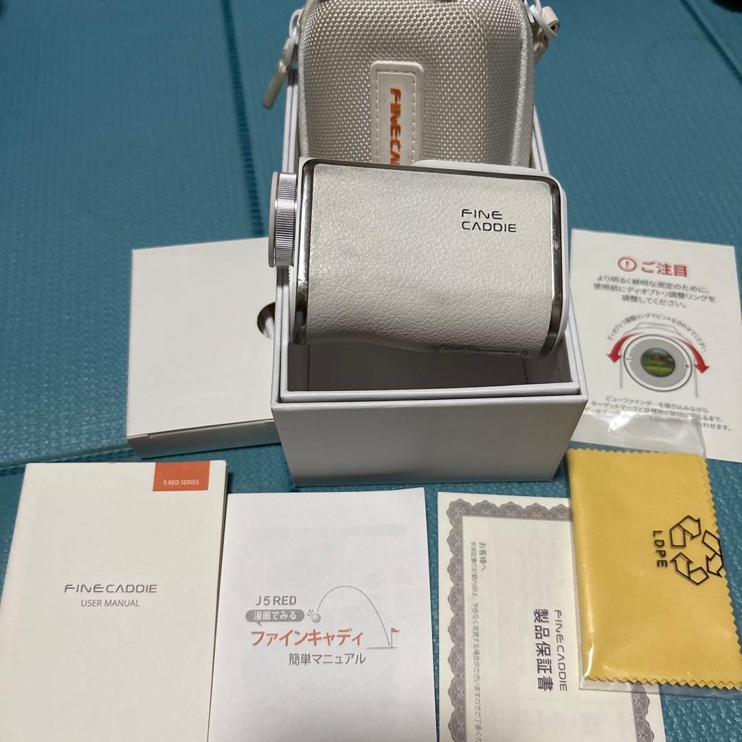 ファインキャディ J5 Red mini ホワイト