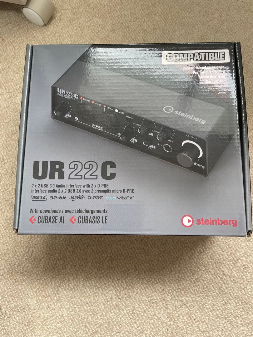 Steinberg UR 22 C USBオーディオインターフェース