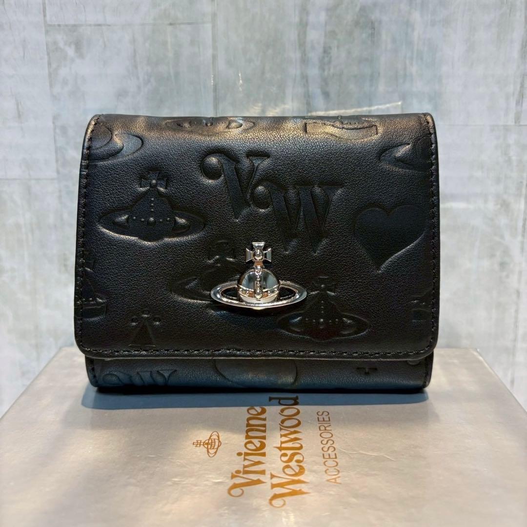 Vivienne Westwood 3つ折り財布 / エレガントブラック